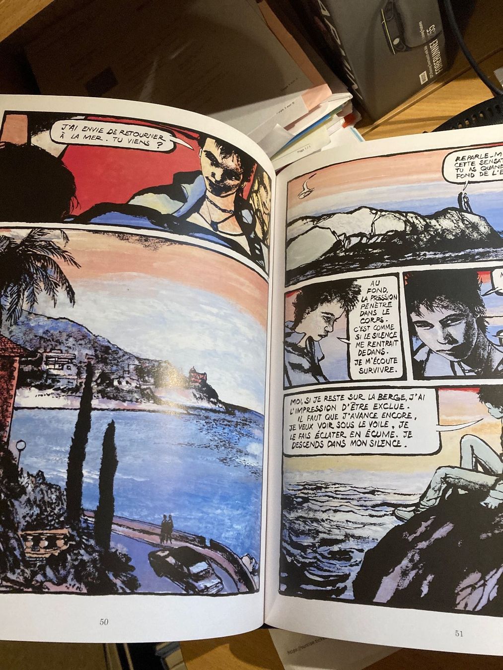 Fumetti: TROIS PAS VERS LA COULEUR,  Aire Libre – Usato da St-Aubin-Sauges venduto da Tessyl 2