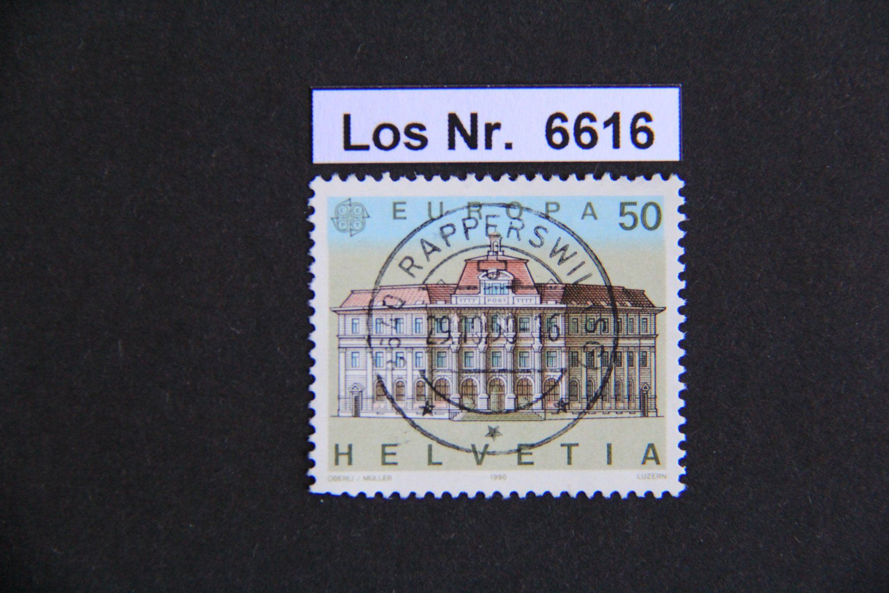Tutti i francobolli: CH 1990 sauberer Vollstempel                        Los 6616 – Usato da Volken venduto da jukon65