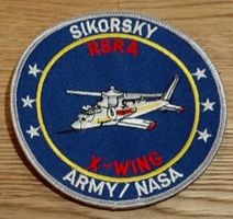 Sikorsky RSRA X-Wing Army/NASA Patch