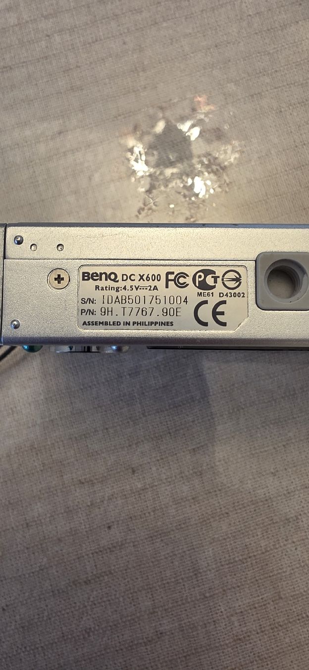 BenQ Fotocamera: BenqDC X600 – Usato da Lyss venduto da ram76 2