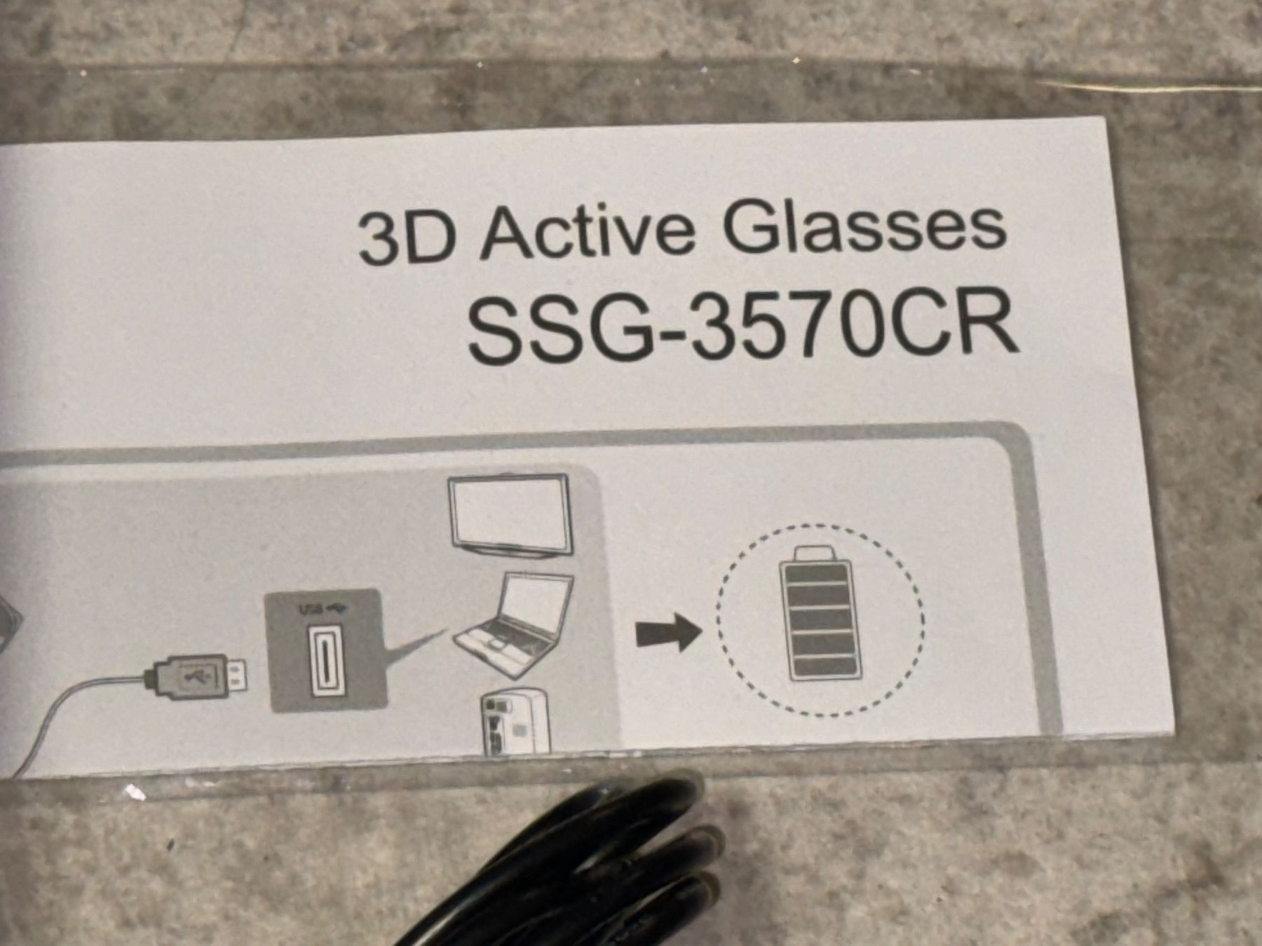 Samsung Heimkino: Samsung 3D Active Glasses SSH-3570CR – Gebraucht aus Kaiseraugst von Drasa 2
