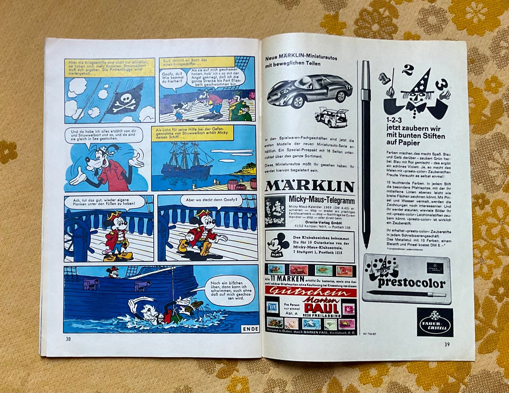 Fumetti: Micky Maus Heft Nr 41 von 1968 – Usato da Endingen venduto da nathan05 7