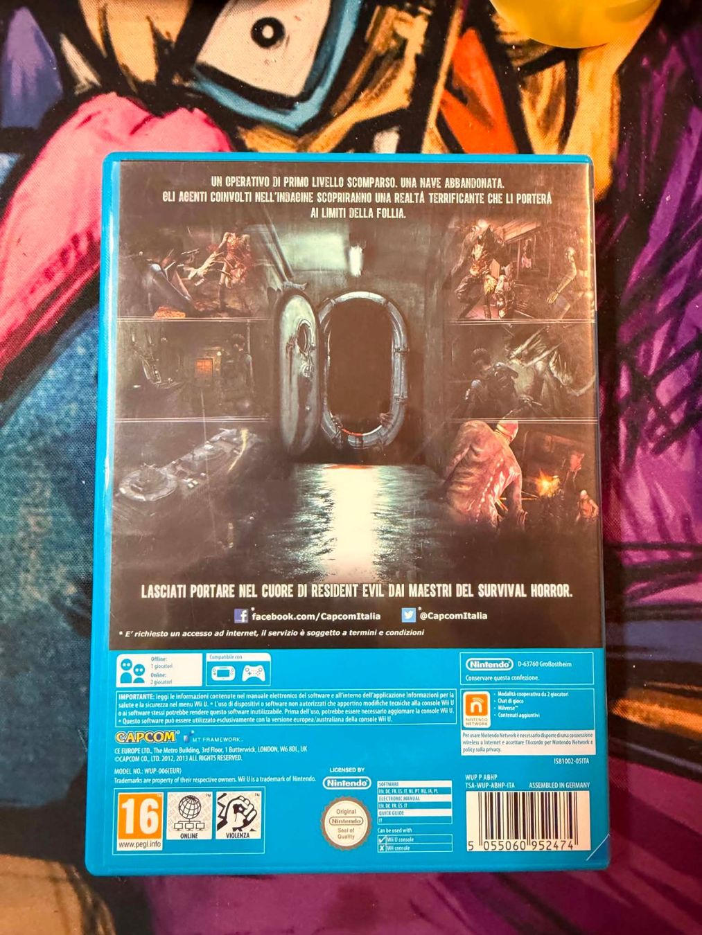 Nintendo Giochi: Resident Evil Revelations Nintendo Wii U – Usato da Giubiasco venduto da Ticinerd 2