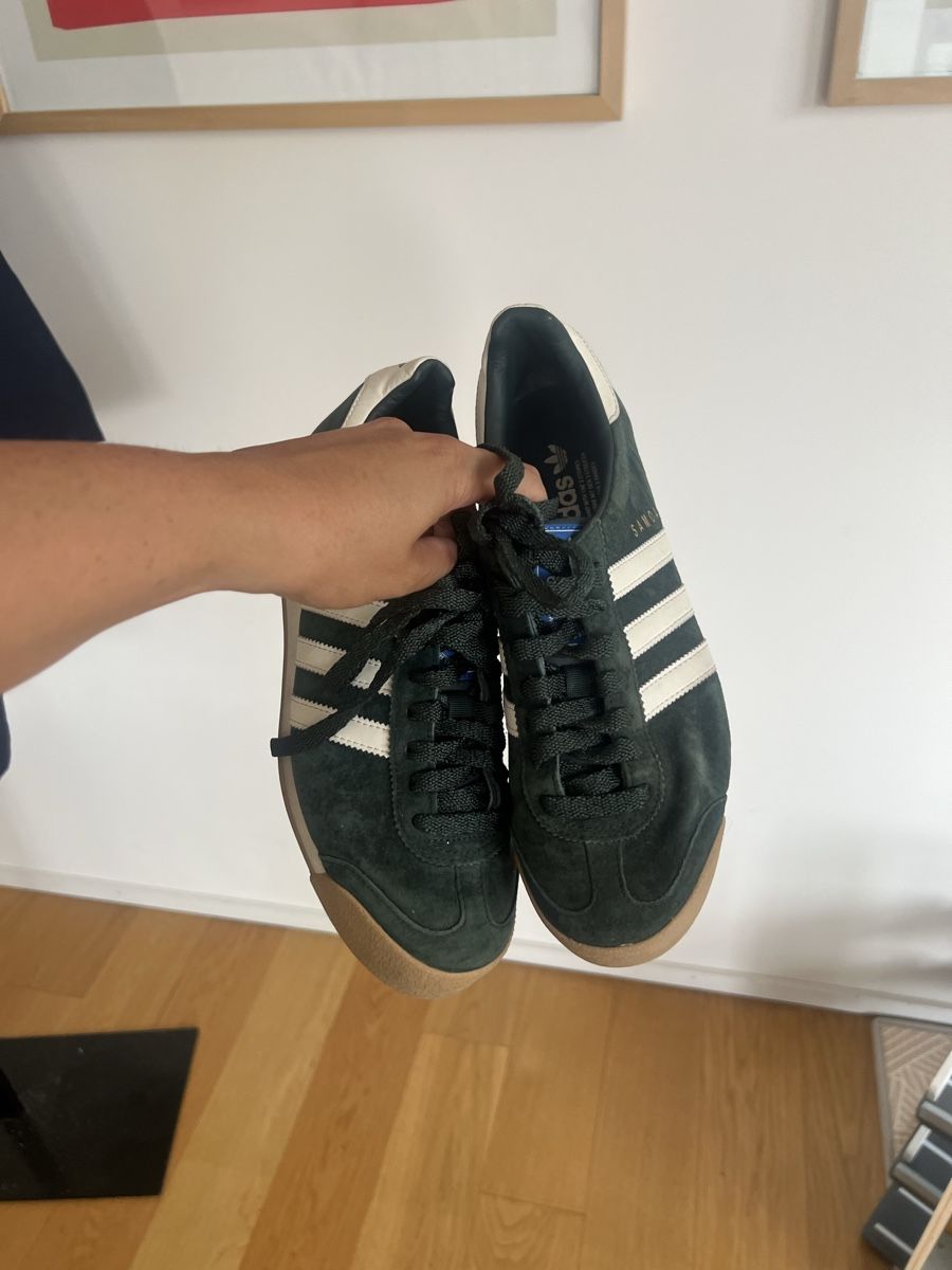 Adidas Damenschuhe: Adidas Samoa Turnschuhe dunkelgrün  – Gebraucht aus Thalwil von sonrisa55