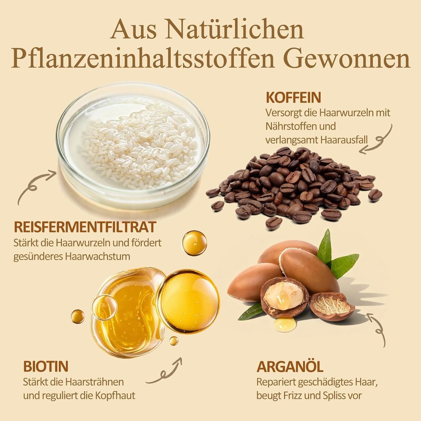 Prodotti per capelli: Shampoo & Spülung Set mit Biotin & Koffein – Nuovo e nell'imballaggio originale da Suhr venduto da SchnapperCH 1