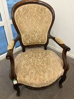 Antiker Sessel / Stuhl mit Armlehnen, Top Zustand!