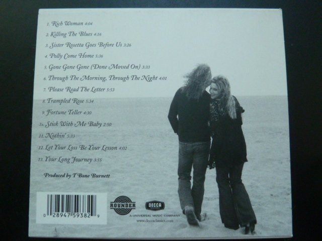CD: Robert Plant & Alison Krauss - Raising sand – Usato da Au ZH venduto da sikoku 2