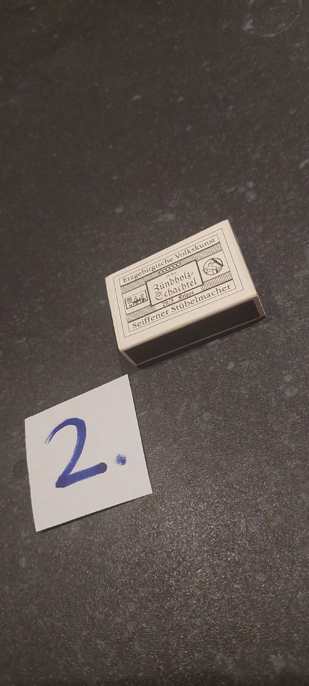 Alle Dekorationen: Miniatur Weihnachtskrippe  – Neu (gemäss Beschreibung) aus Muri AG von nindo1
