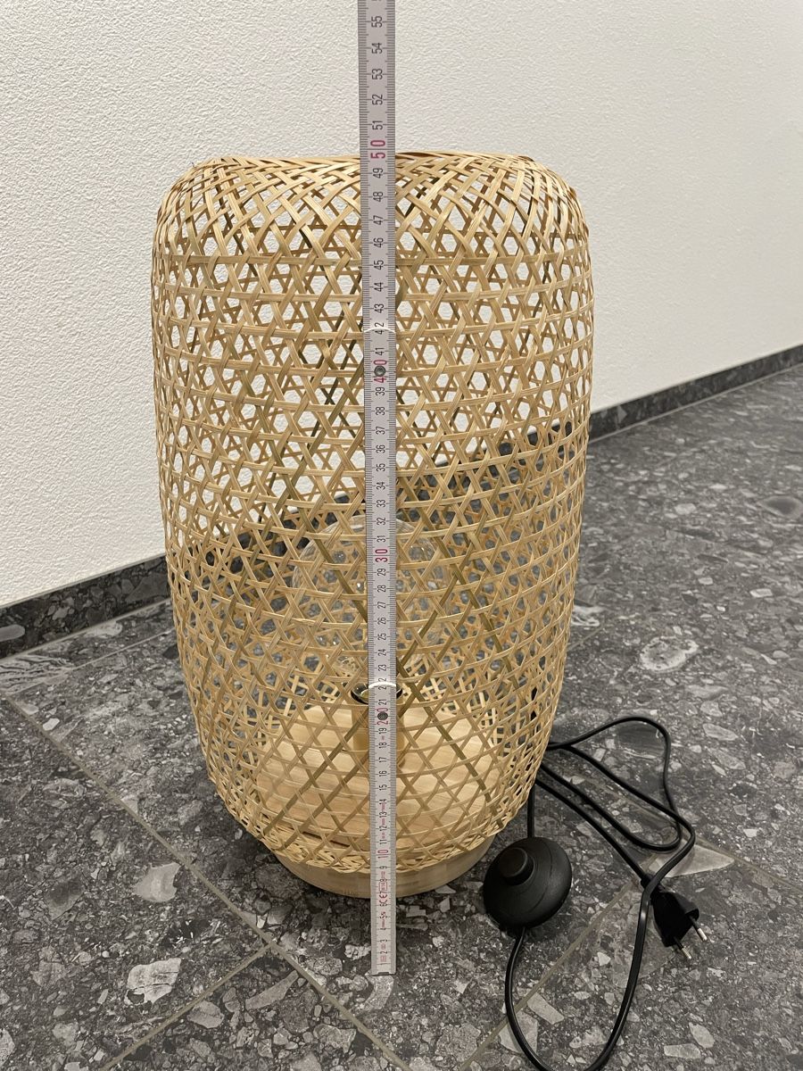 Mömax Lampade: Rattanlampe 50 cm x 25 cm – Usato da Waldenburg venduto da manu_m93 3