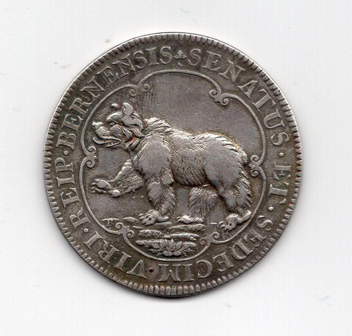 Alle Münzen: (997) Bern, 1706, Sechszehnerpfennig – Gebraucht aus Rüthi (Rheintal) von erdnuessli1 1