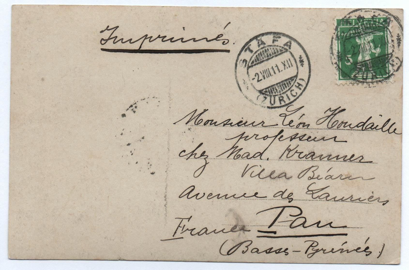 Cartoline postali: STÄFA Kirche gegen die Glarneralpen – Usato da Jona venduto da philajona 1