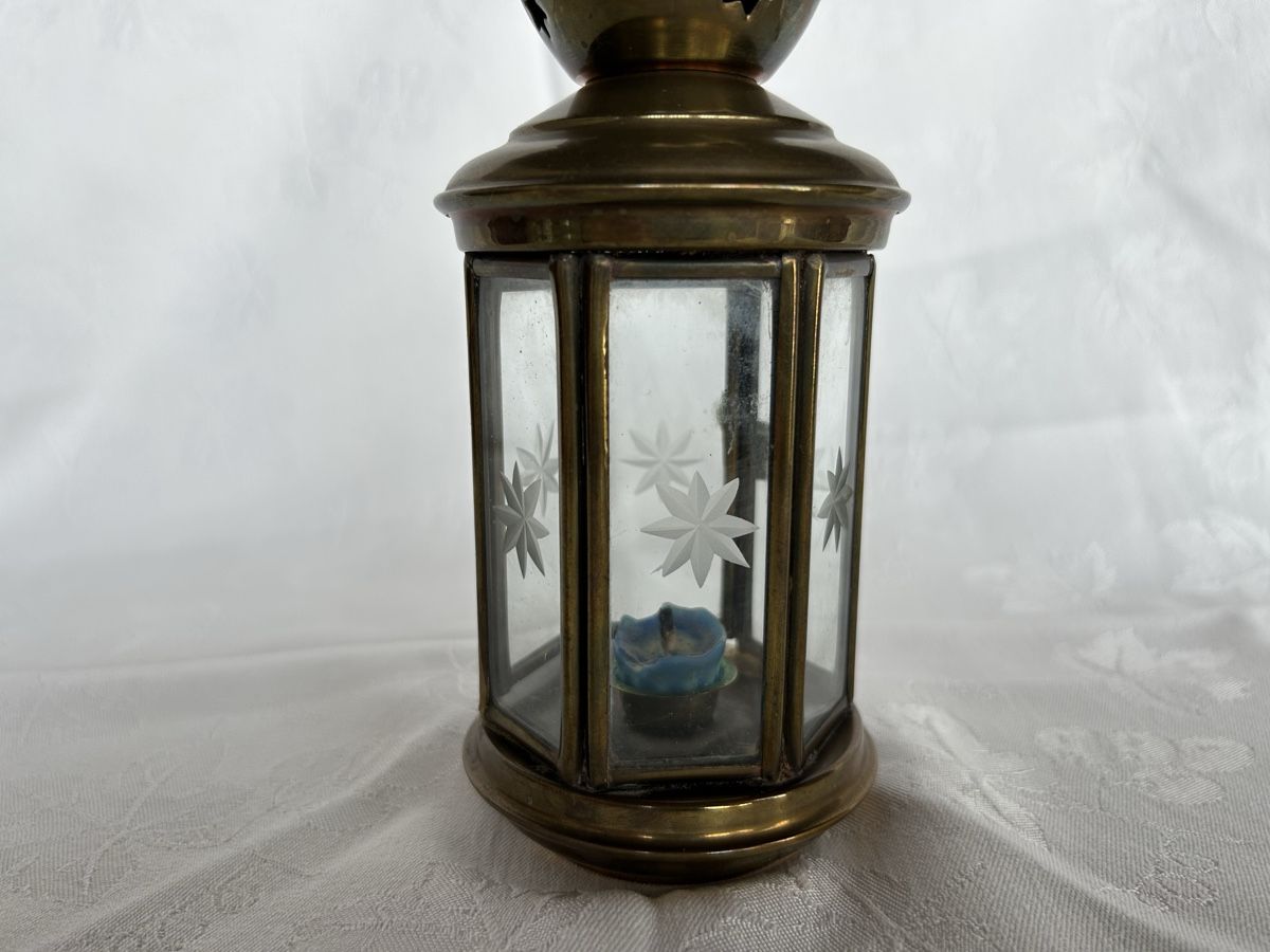 Lampade: Laterne aus Messing – Usato da Lengnau AG venduto da Mefari 1