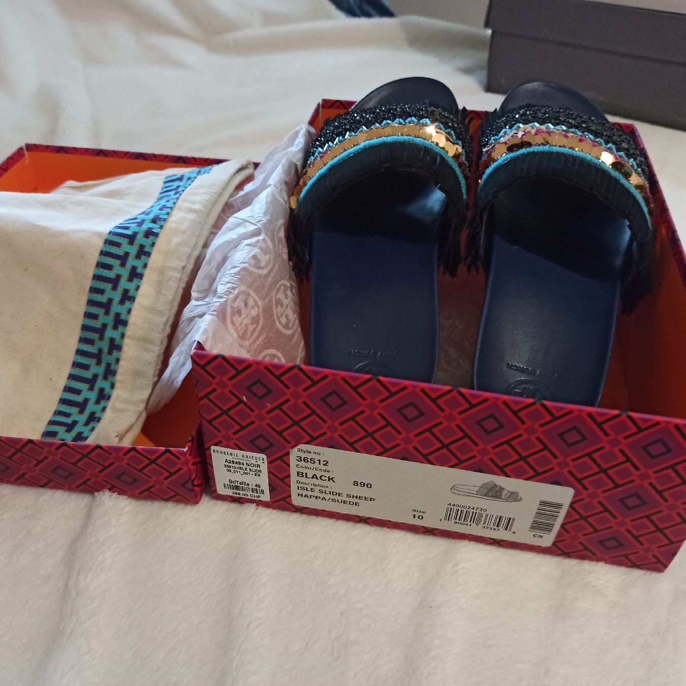 Scarpe da donna: Orginal Tory Burch Slide – Nuovo (secondo la descrizione) da Zürich venduto da mikosi 3