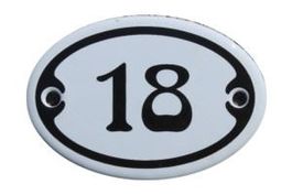 Emailschild mini - Nummer 18