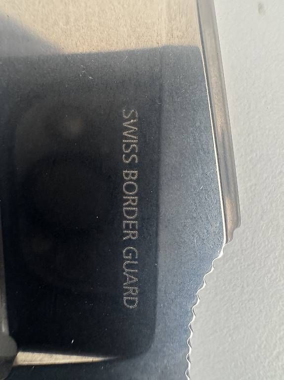 Coltellini militari: Swiss Border Guard, Neck Knife – Usato da Horboden venduto da bru_2kkm 3
