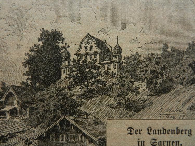 Incisioni: Der Landenberg Sarnen – Usato da Risch venduto da Rischli15 6