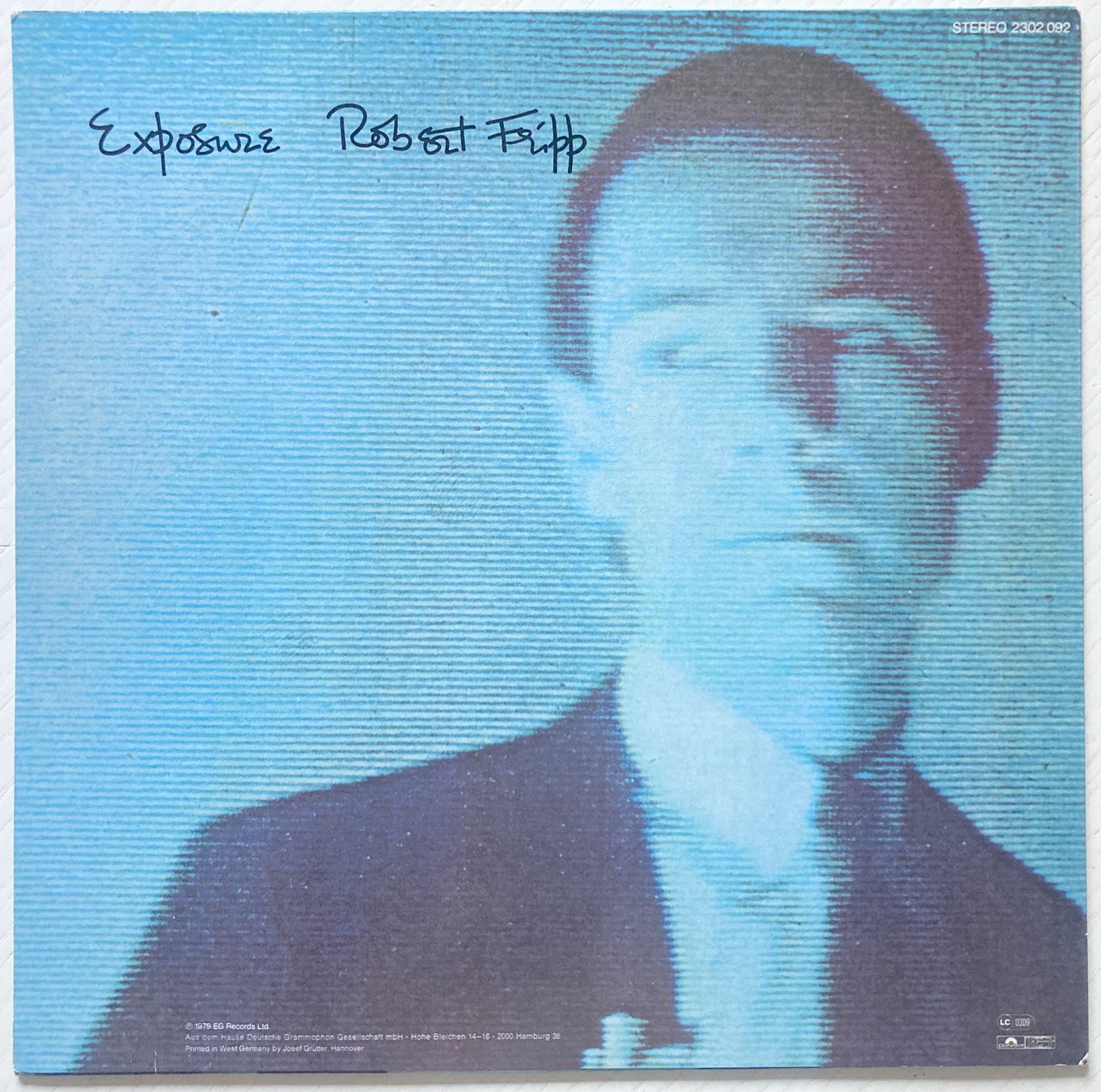 Schallplatten: KING CRIMSON / ROBERT FRIPP - EXPOSURE – Gebraucht aus Bottens von hotter-than-hell 1