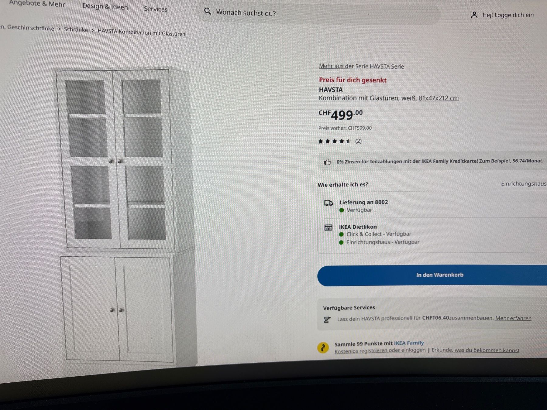 Ikea Vetrine: IKEA HAVASTA Vitrine – Usato da Kilchberg ZH venduto da vin_7yr9 1