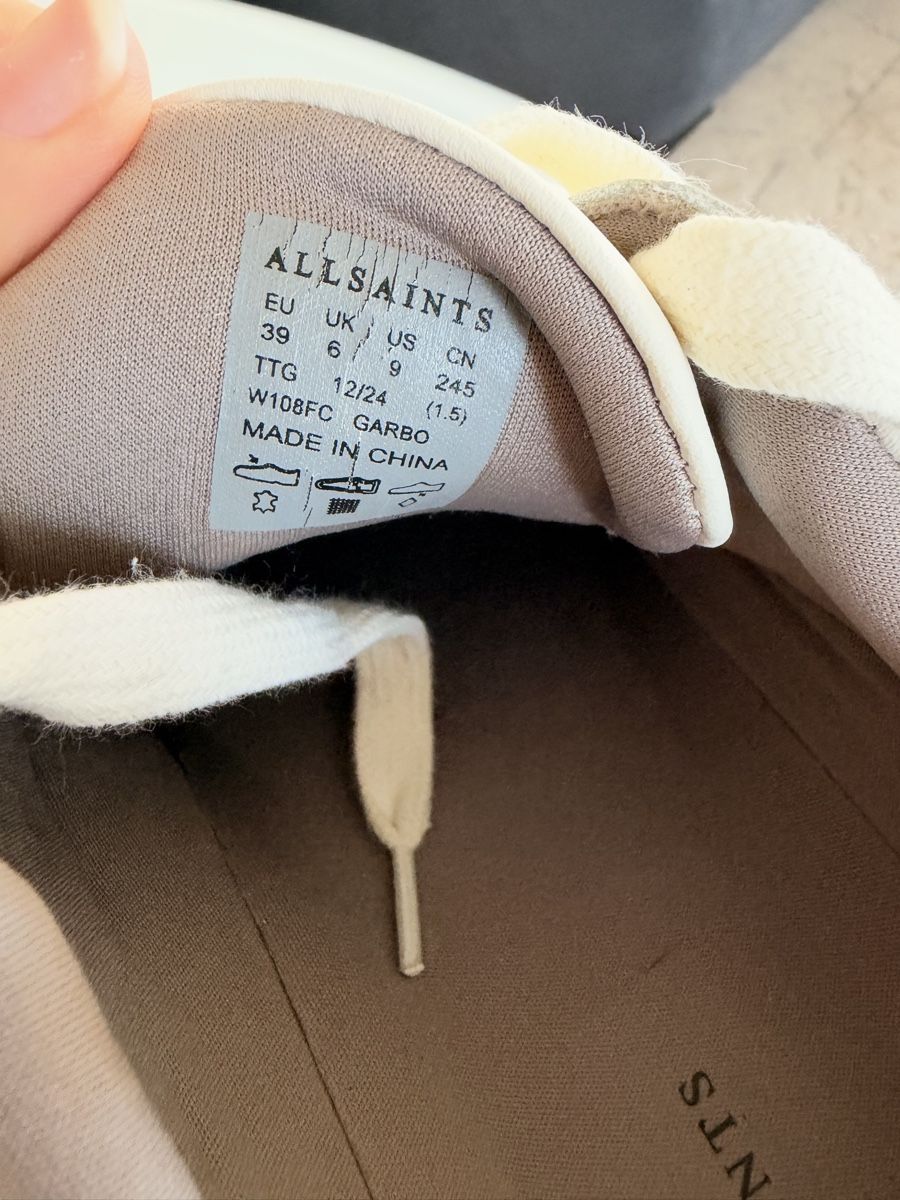 Allsaints Chaussures femmes: AllSaints sneaker, Leather, Size 39 – D'occasion à Kloten par gab_jl5l 4