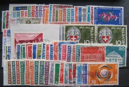 Briefmarkenlot 60-er Jahre gestempelt