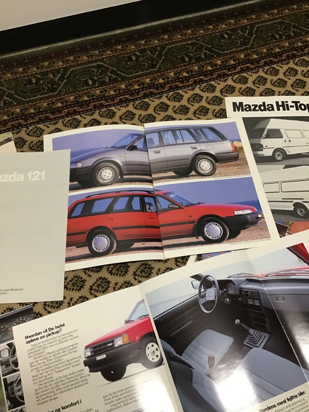 Mazda Documenti: Mazda Prospekt der 80ziger – Usato da Horw venduto da adler65 5