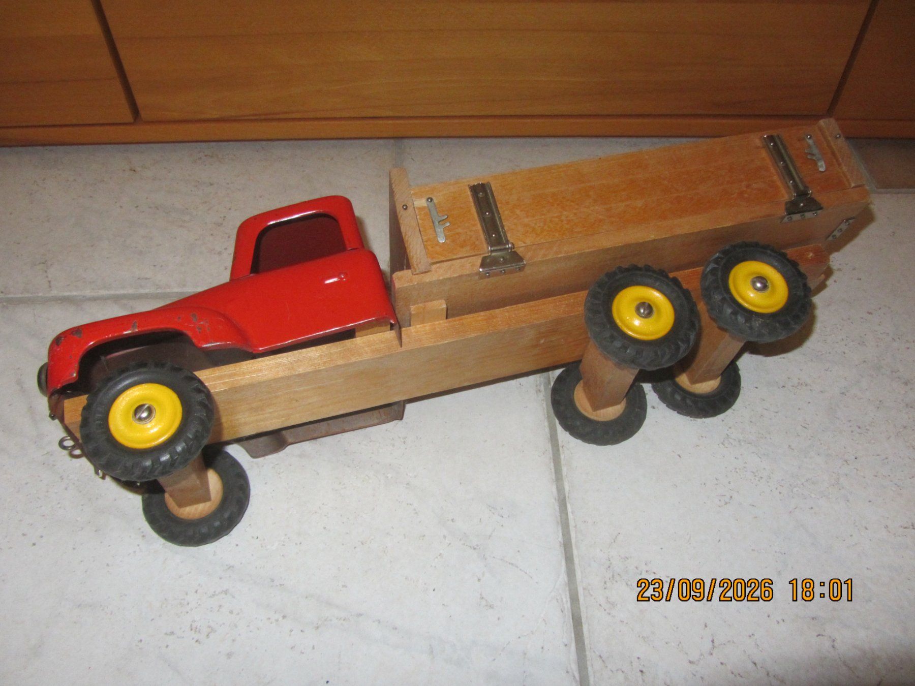 Giocattoli: Veith Blech-Holz-Lastwagen – Usato da Kirchberg BE venduto da sonne88 2