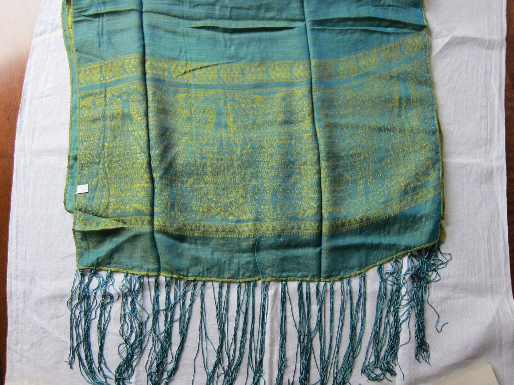 Foulard & Sciarpe: Schal mit Fransen, NEU! – Nuovo (secondo la descrizione) da Zürich venduto da Italia58 4
