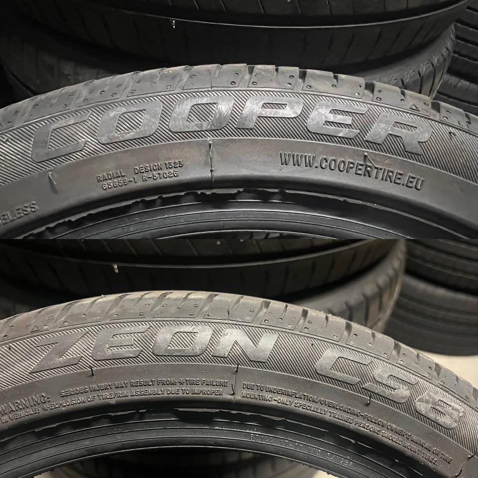 Cooper Pneumatici & Ruote complete: 205/45R17 88W Cooper Zeon CS6 – Usato da Füllinsdorf venduto da pne_898y 3