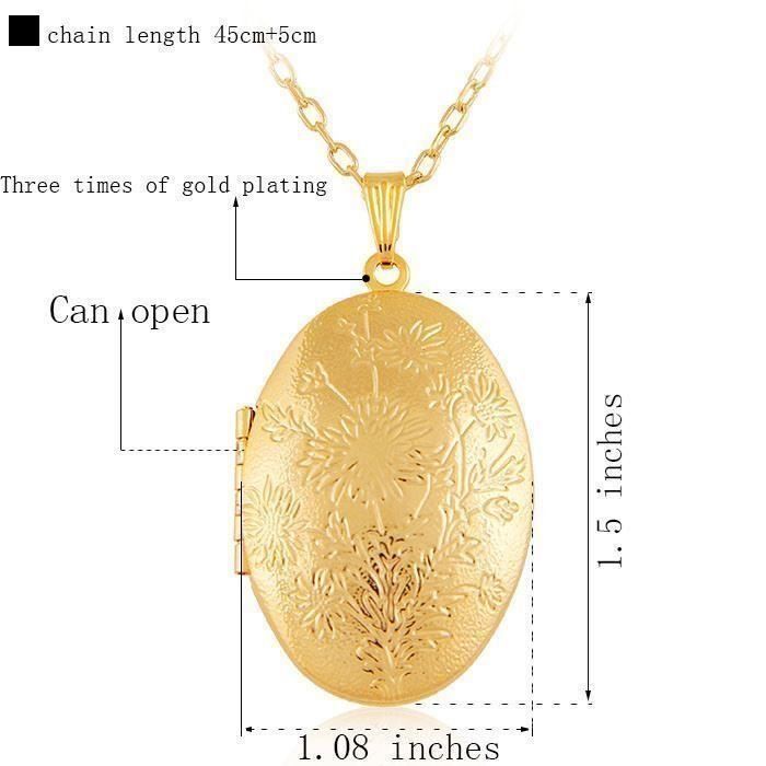 Ciondoli: Amulett mit Kette (vergoldet) – Nuovo e nell'imballaggio originale da Mund venduto da Takeit2
