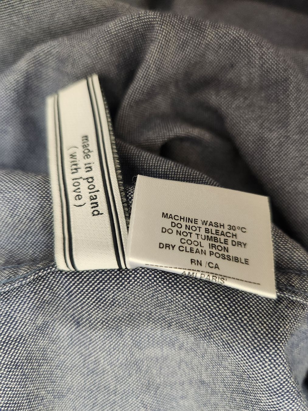 Camicie: Chemise AMI Paris, taille 40 – Usato da Niedergösgen venduto da Eva2410 5