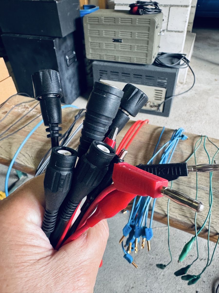 Radiocomunicazione: Diverse Kabel zu Messgeräten – Usato da Sternenberg venduto da Mcfraui 2