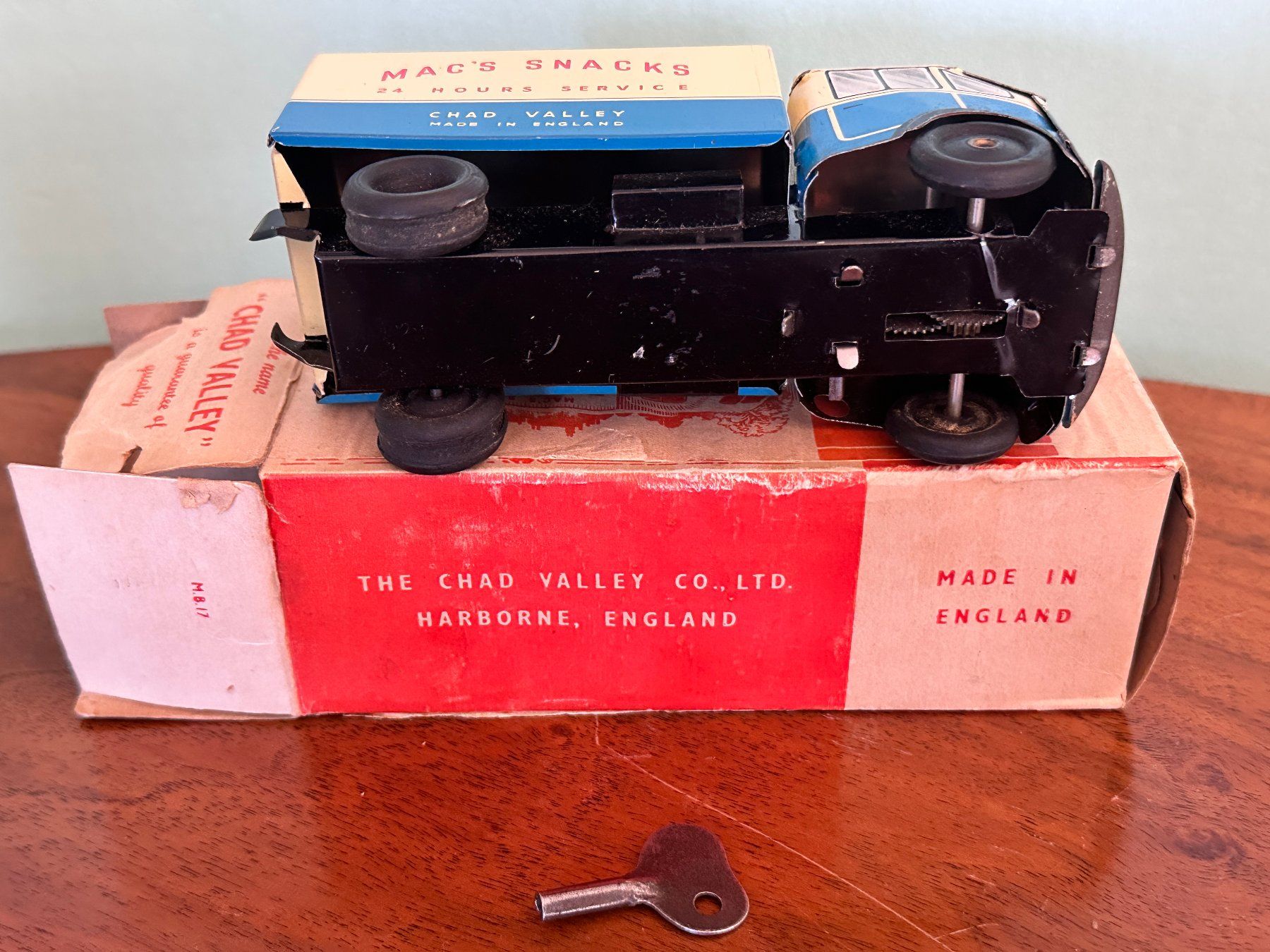 Giocattoli: Chad Valley Buffet Car "Mac's Snacks" Made in England 1950's – Usato da Seuzach venduto da Jage 6