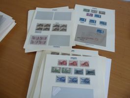 § Interessanter Posten Vordruck Blätter Schweiz 42 Stück