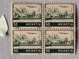 F29 DD, Doppelprägung **, Viererblock