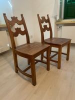 Massivholzstühle 6 Stck nostalgisch– rustikaler Landhausstil