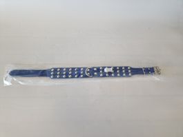 Blaues Hundehalsband