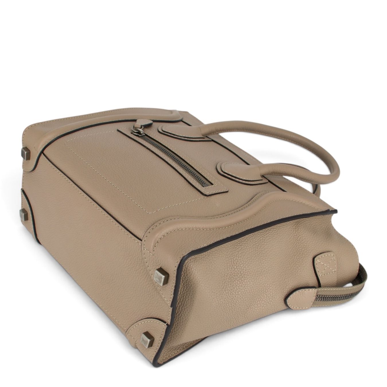 Celine Borse da donna: Céline Micro Luggage beige – Usato da Binningen venduto da Designerlabels 7