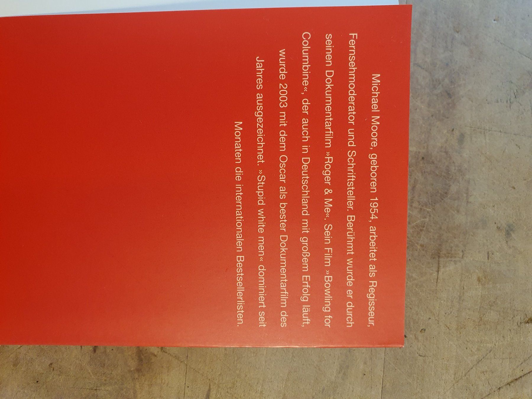 Libri: Stupid White Men Michael Moore Piper – Usato da Zürich venduto da loosebone 3