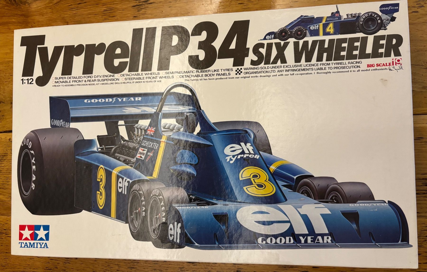 Tamiya Modellini d'auto: F1 - Tyrell P34 Six Wheeler – Nuovo (secondo la descrizione) da Roggwil BE venduto da NYRF