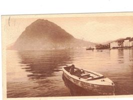Lugano Monte San Salvatore Tessin Boote