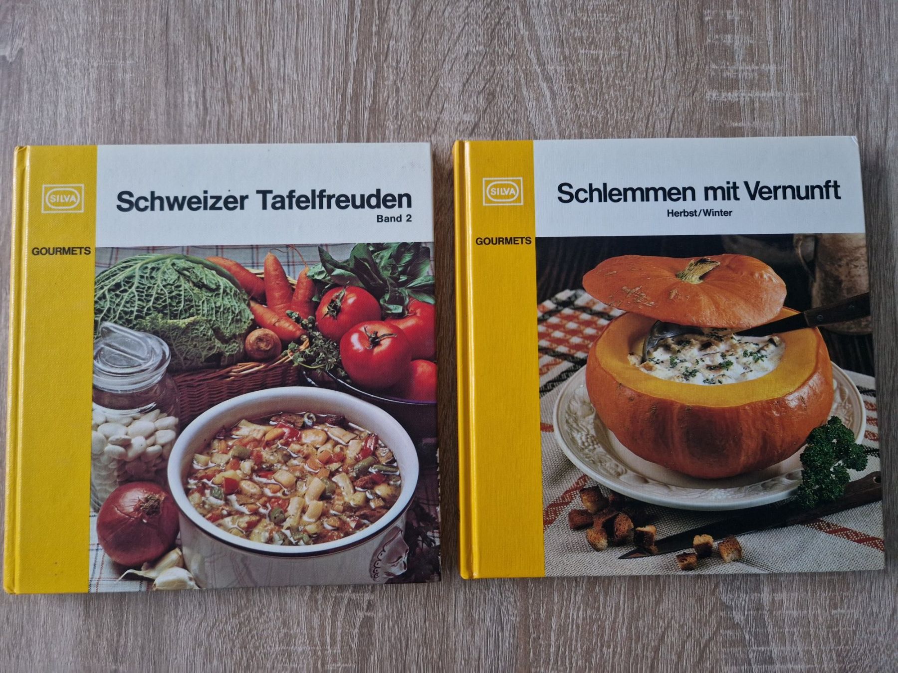 Libri: 3 Silva Kochbücher, Schweizer Küche, Gemüse – Usato da Rebstein venduto da Ajs_Toy_Palast_1 3