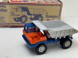 GB5-VEB Berlin Plast Muldenkipper blau/orange/grau OVP