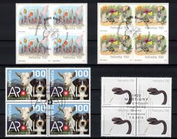 Schweiz 2013, Werbemarken Serie(n) im 4er-Block mit ET-ʘ