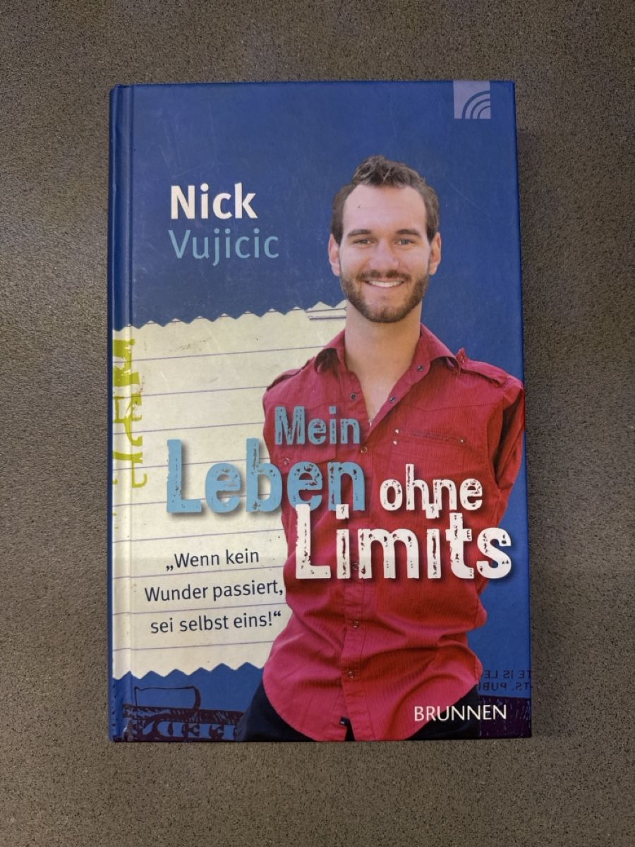 Libri: Nick Vujicic - Mein Leben ohne Limits – Usato da Bonaduz venduto da cfm_5s5j