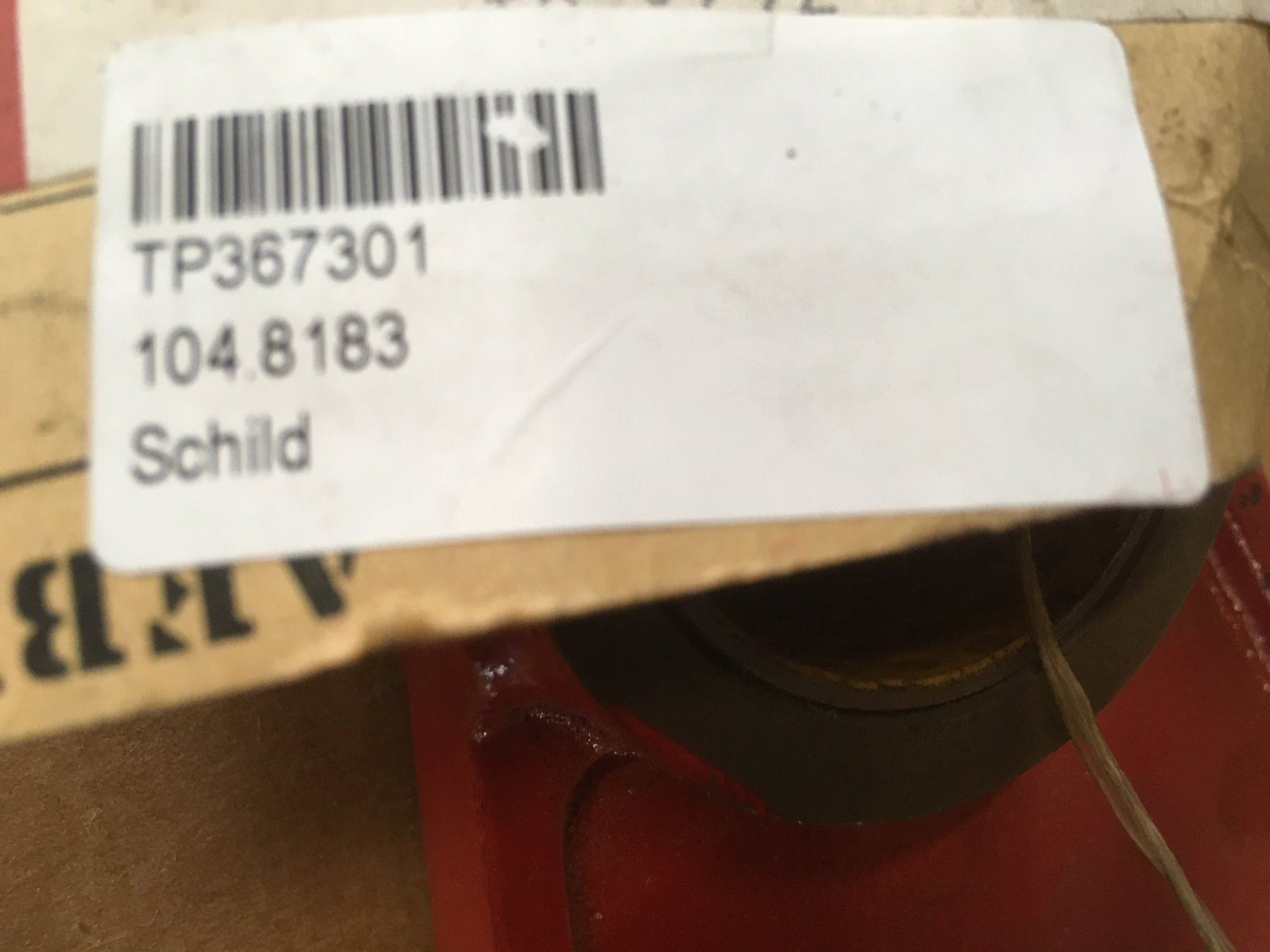Aebi Tutte le macchine: LAGERSCHILD ZU AEBI LD 20   TP367301 – Nuovo (secondo la descrizione) da Trubschachen venduto da WingeierAG 1
