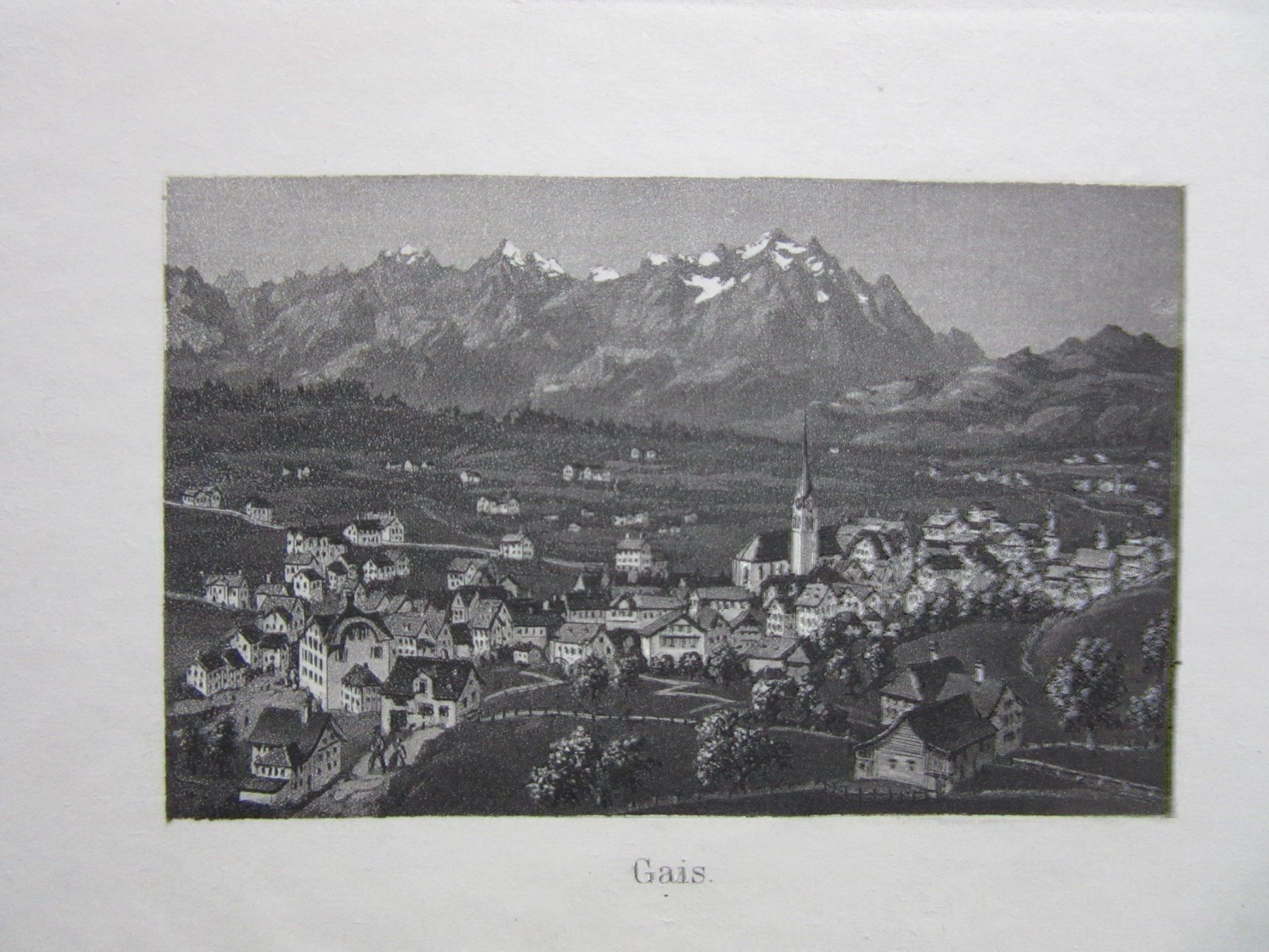 Incisioni: GAIS AQUATINTA – Usato da Gersau venduto da grafik-kunst 1
