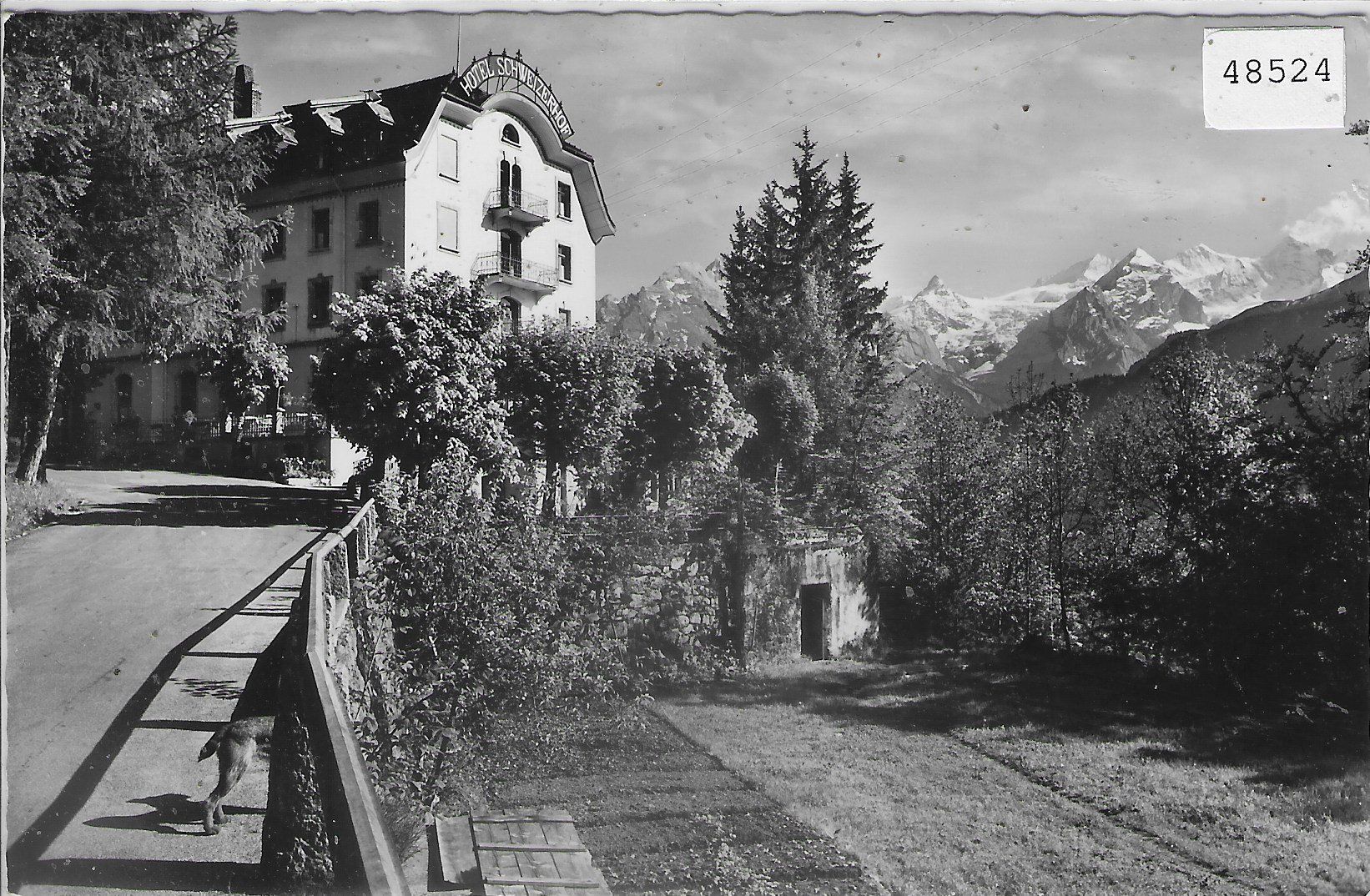 Cartoline postali: Schweizerhof - Hohfluh Hasliberg – Usato da Ettingen venduto da Kartenplanet