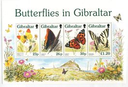 Block "Schmetterlinge". Gibraltar.