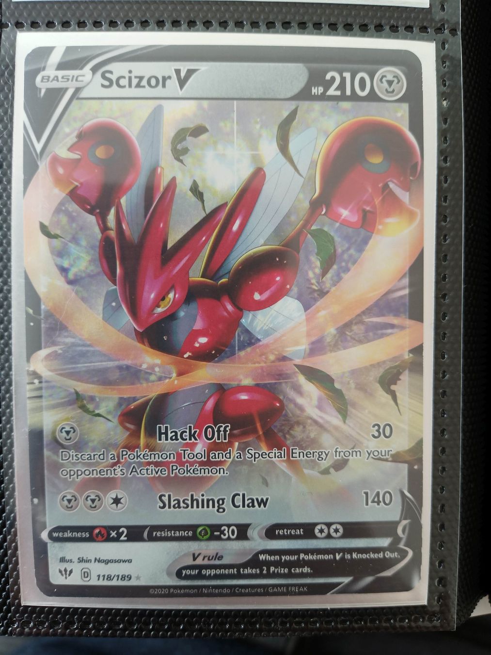 Pokémon Carte collezionabili: Scizor V - Pokemon Englisch – Usato da Altstätten SG venduto da GGsGameshop