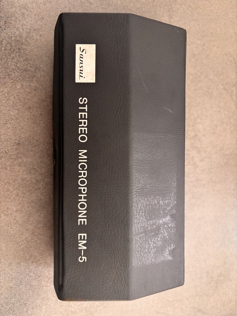 Sansui Microfoni: Sansui STEREO MICROPHONE EM-5 – Usato da Winterthur venduto da JunKazama